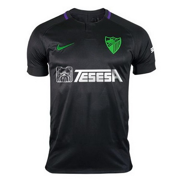 Camiseta Málaga CF Replica Segunda Ropa 2018/19 Negro